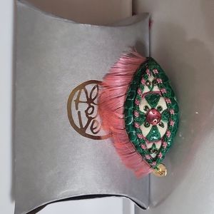 Handmade Authentic Evil Eye Brooch